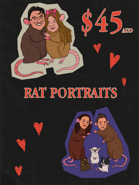 Custom Rat Portrait