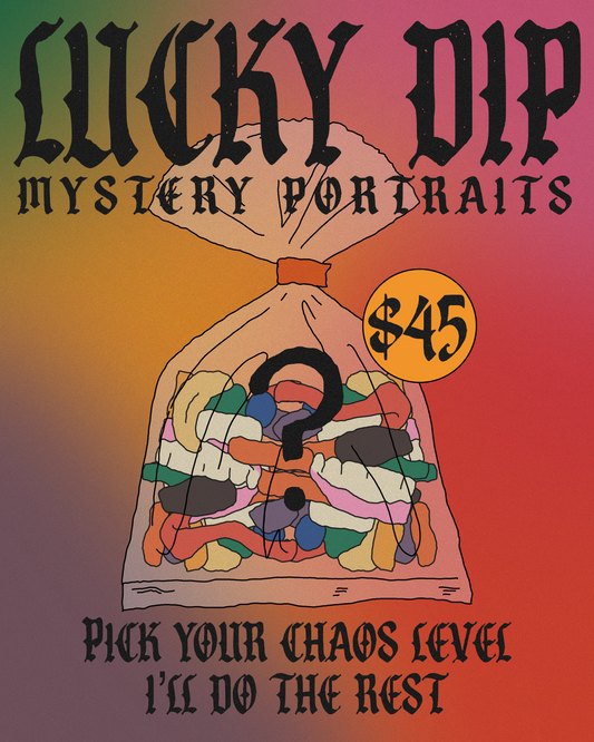Lucky Dip Mystery Portrait