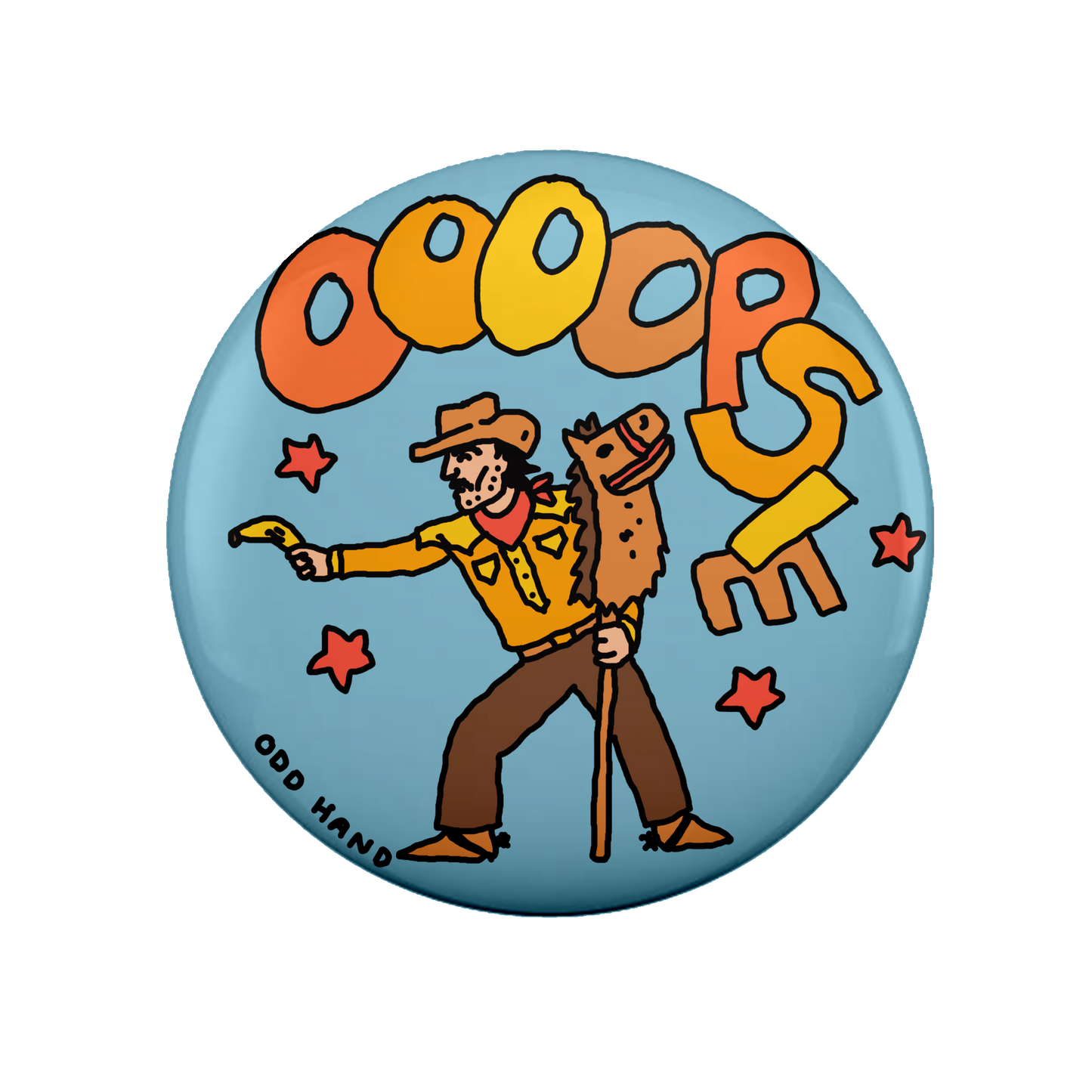 Odd Hand Badges (4 Pack)