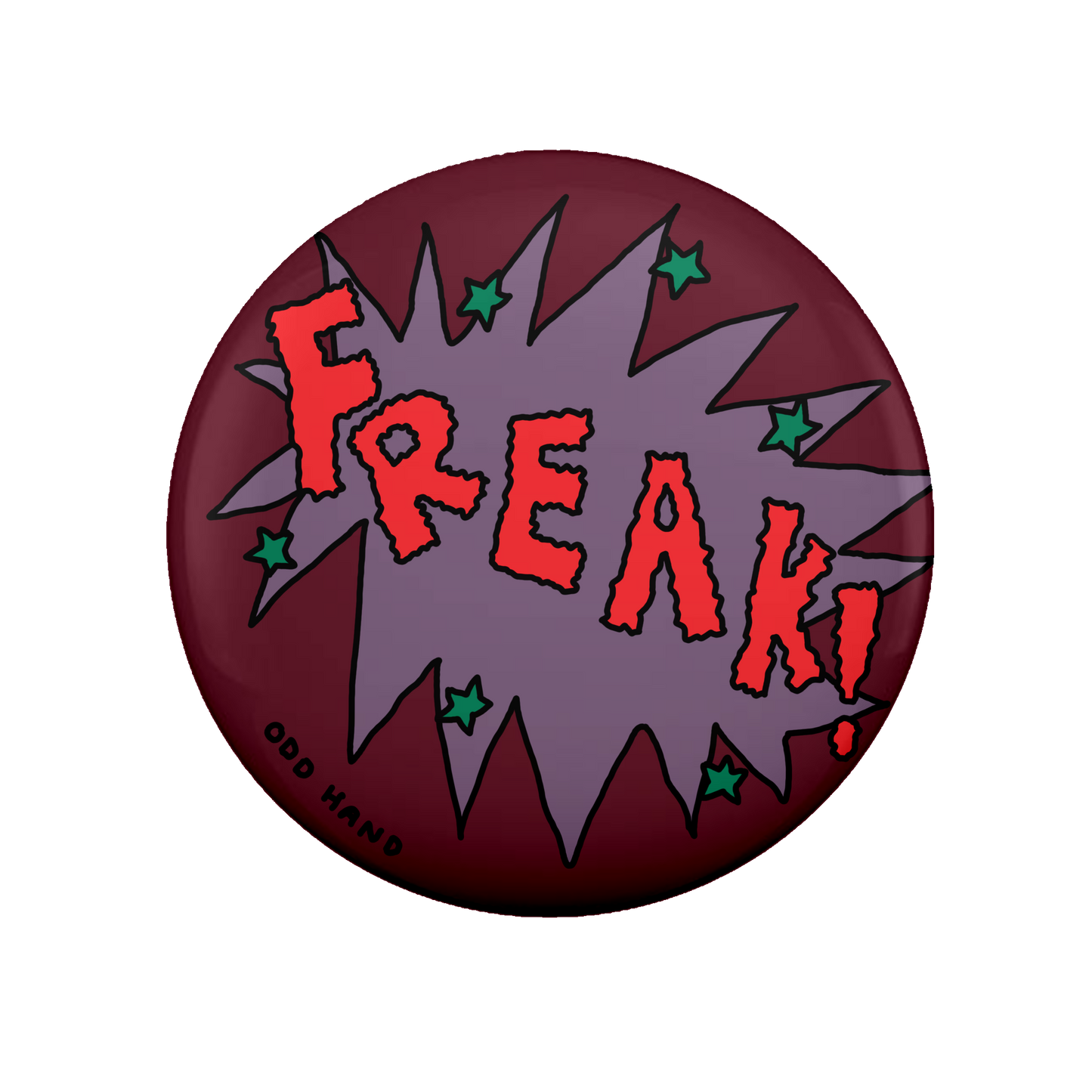 Odd Hand Badges (4 Pack)