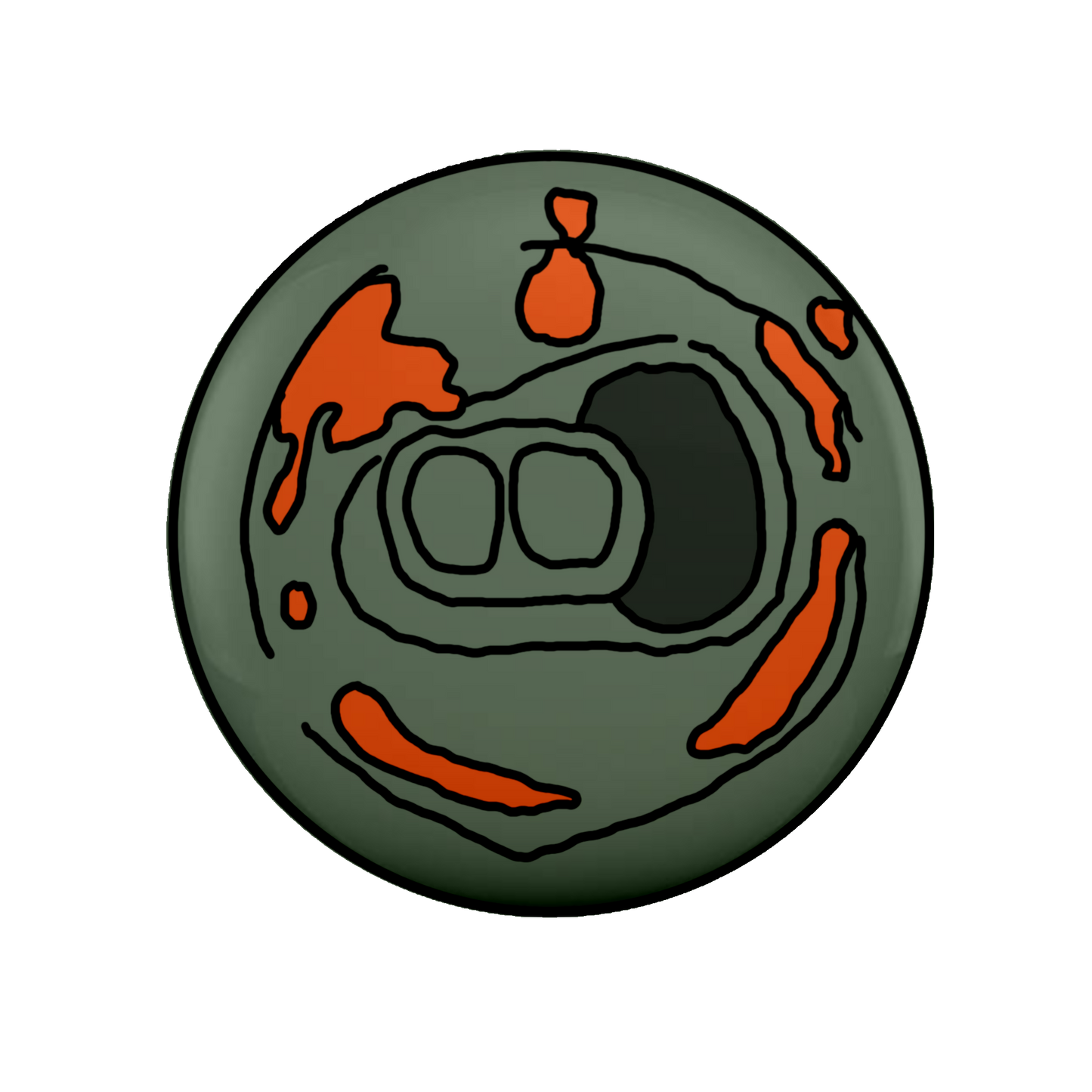 Odd Hand Badges (4 Pack)