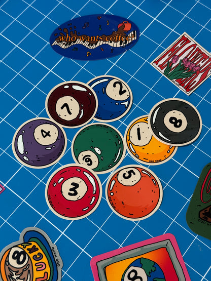 777 Angel Number Pool Balls (3 Pack)