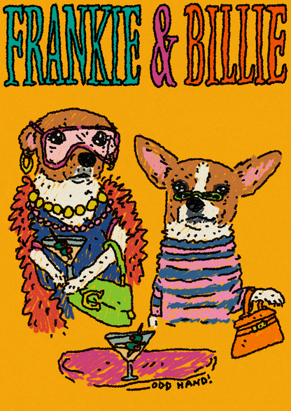 Custom Fashion Pet Portrait (Intro Offer Price!)