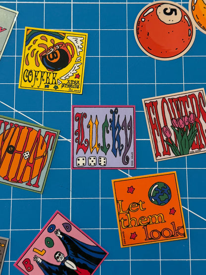 Lucky Sticker