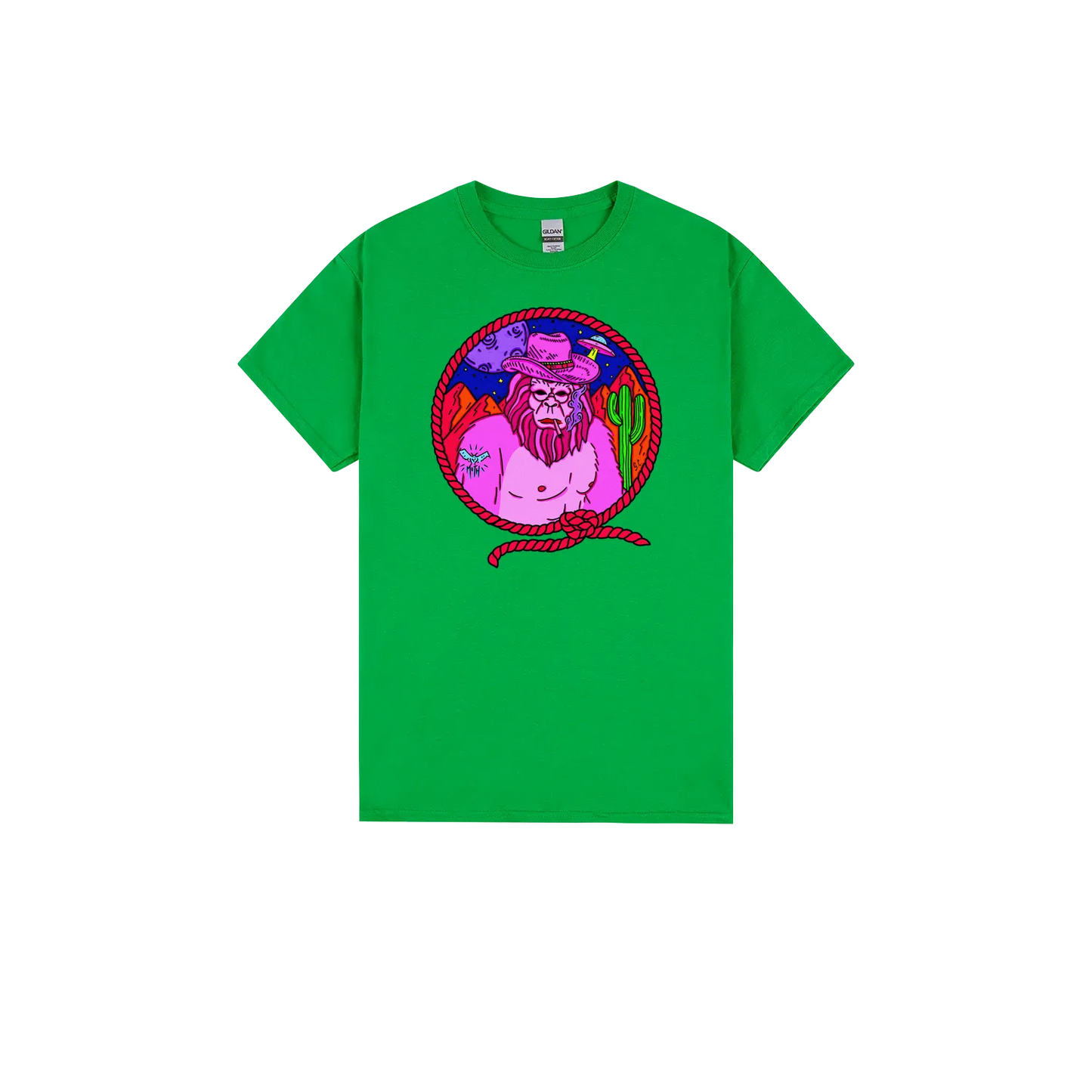 Irish Green front flat lay