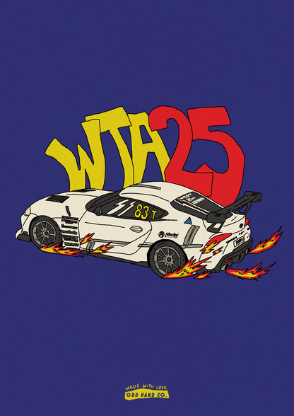 Custom Cartoon Car Portrait