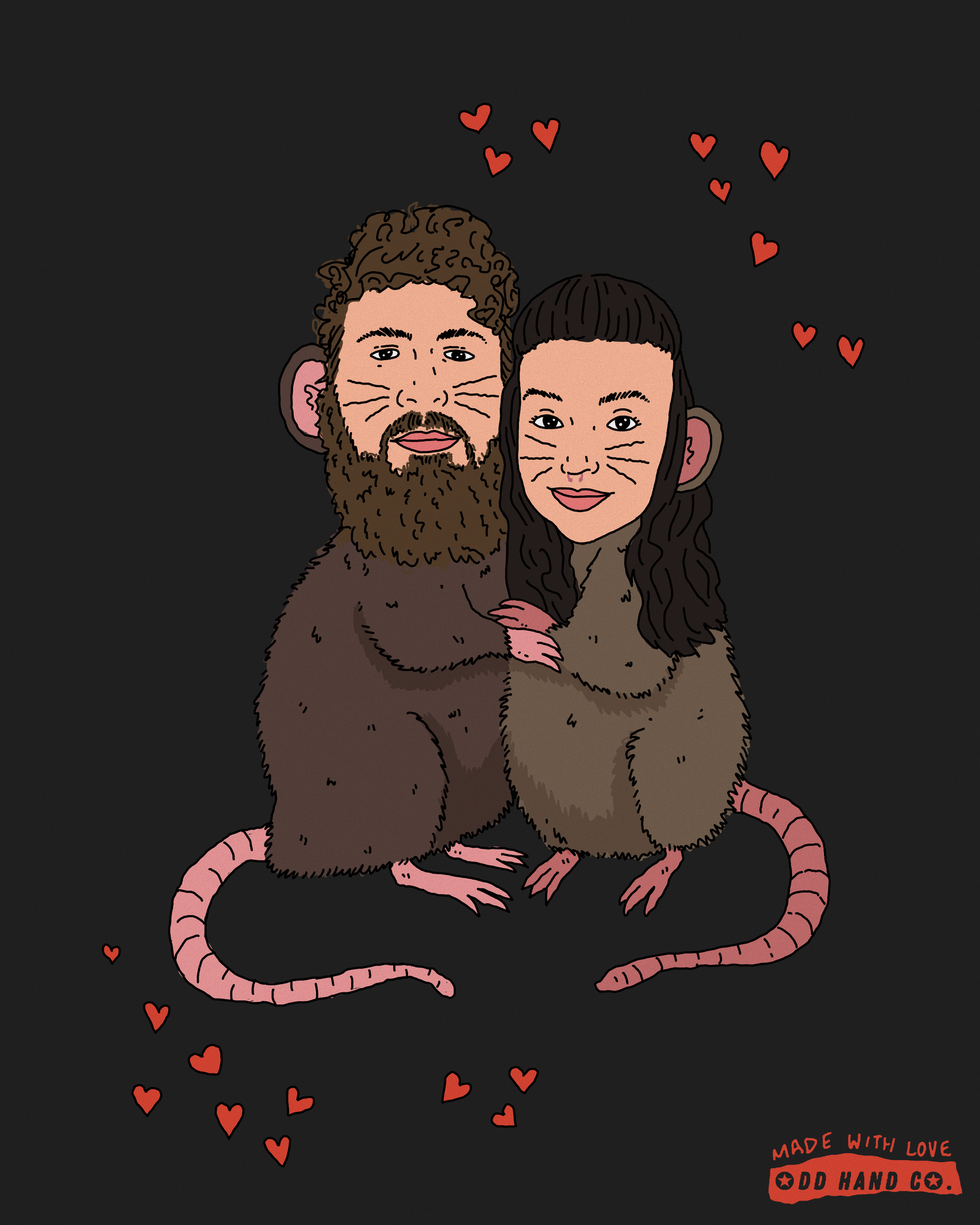 Custom Rat Portrait