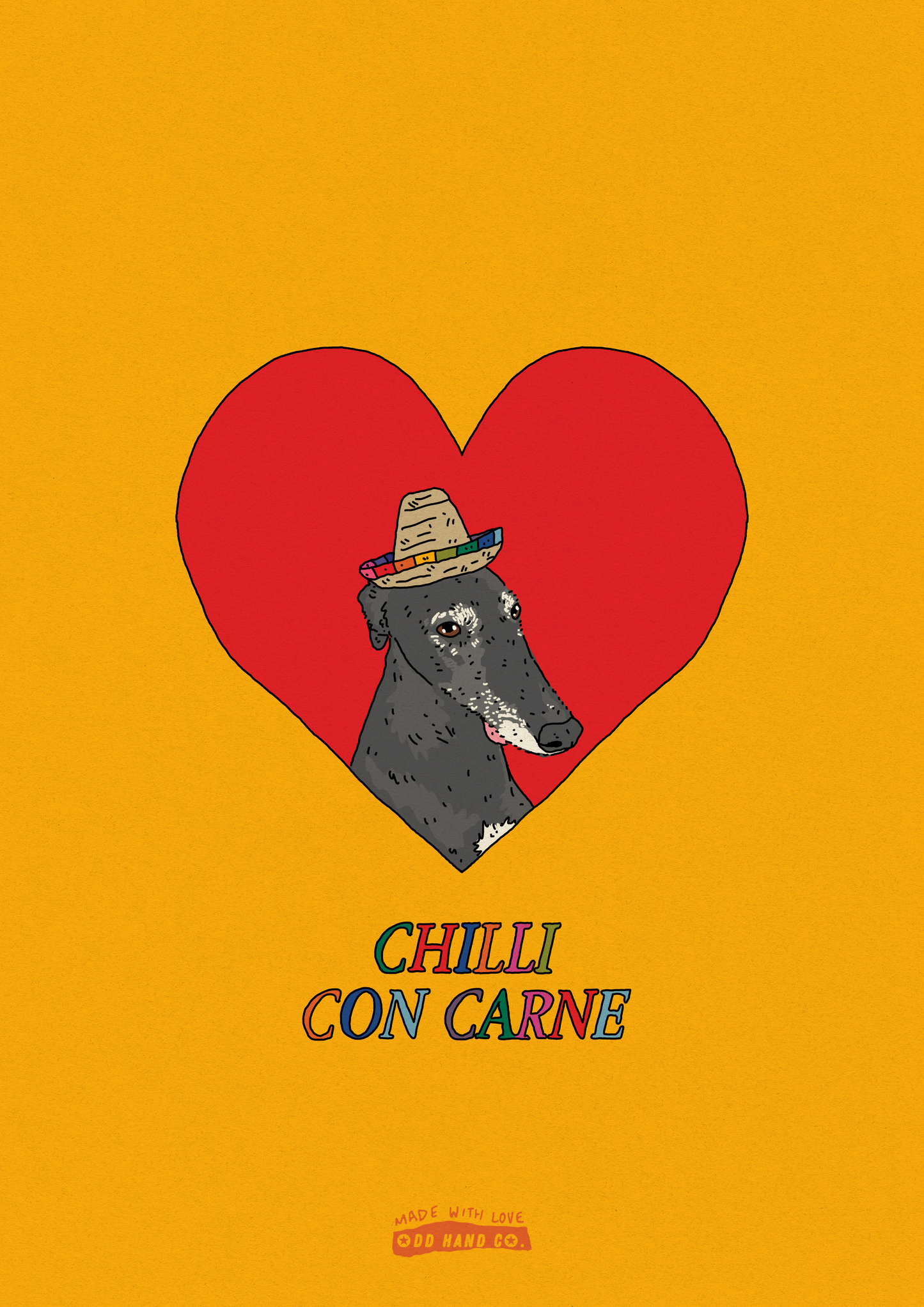 Custom Pet-In-A-Heart Portrait