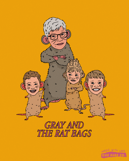 Custom Rat Portrait