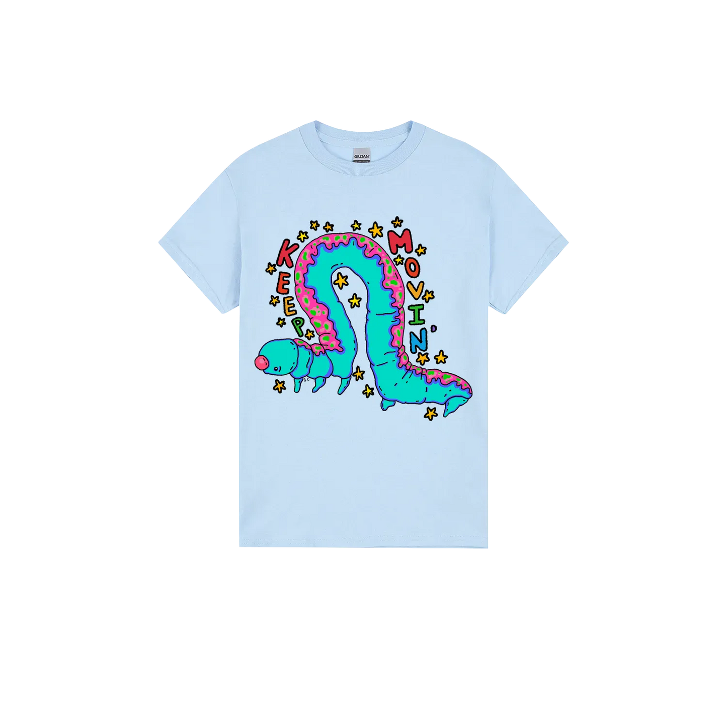 Light Blue front flat lay