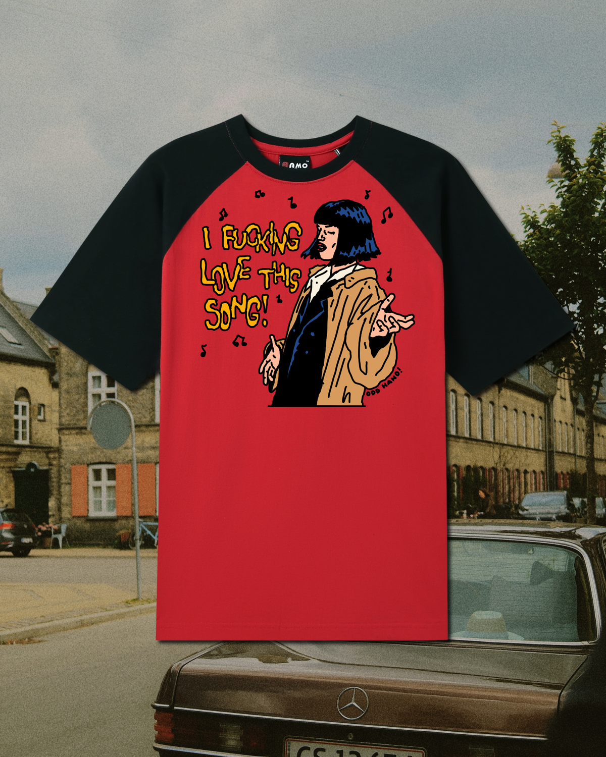 Mia Wallace Raglan T-Shirt
