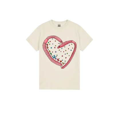 Natural front flat lay