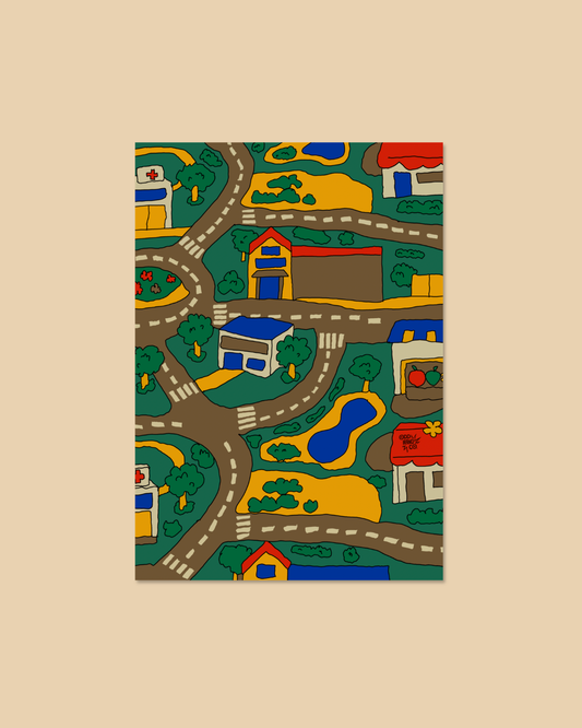 Skrt Skrt Postcard