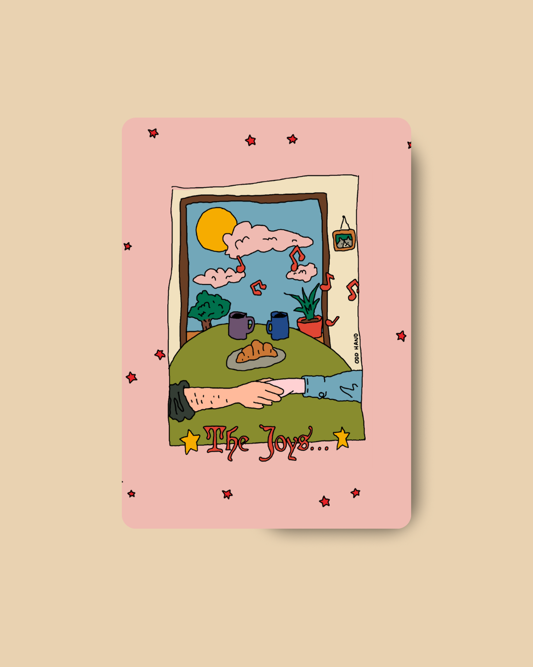 The Joys of Life Postcard