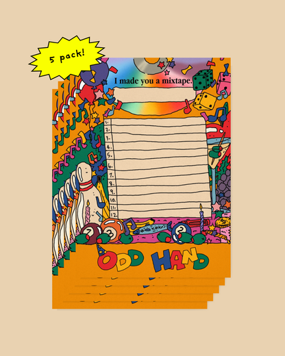 I Made You A Mixtape Cards (5 Pack)