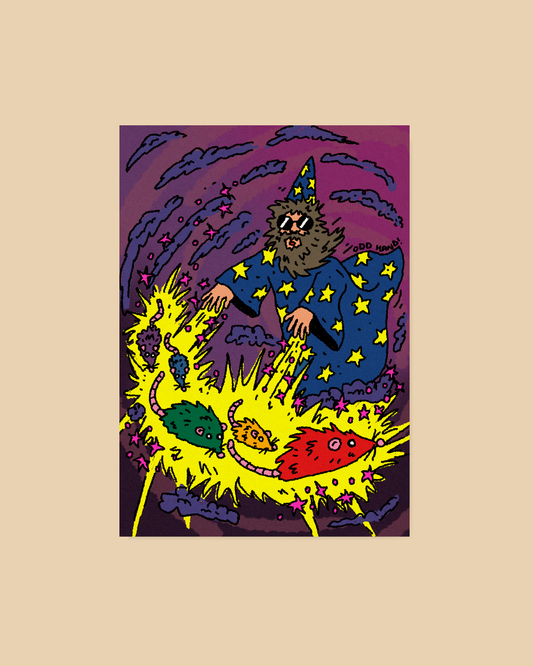 Wizard & The Rats Postcard