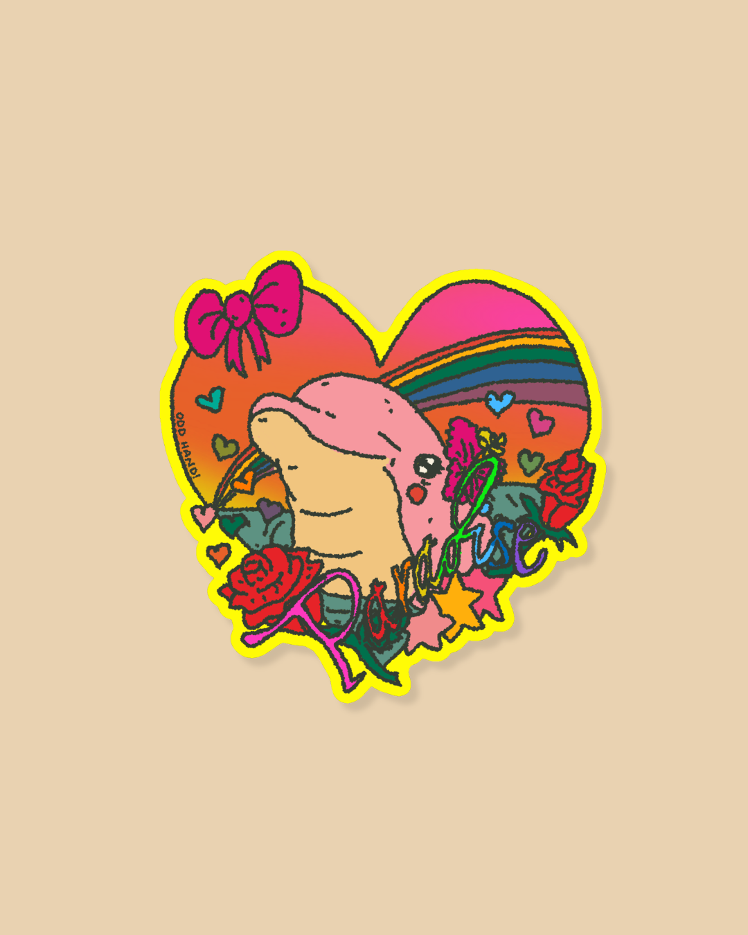 Dolphin Paradise Sticker