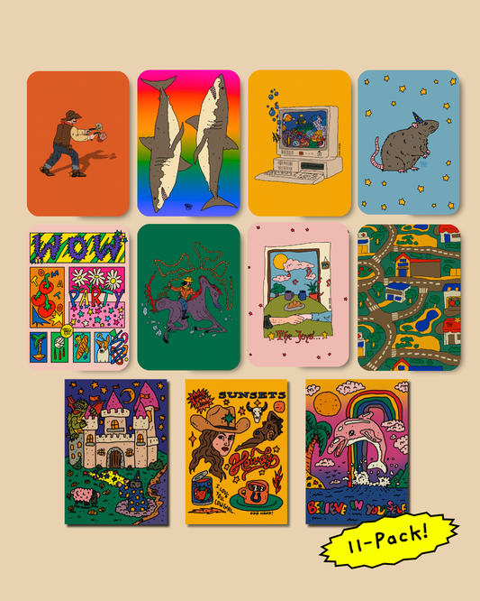 Postcard Bundle (x11 Pack Bundle + Save)