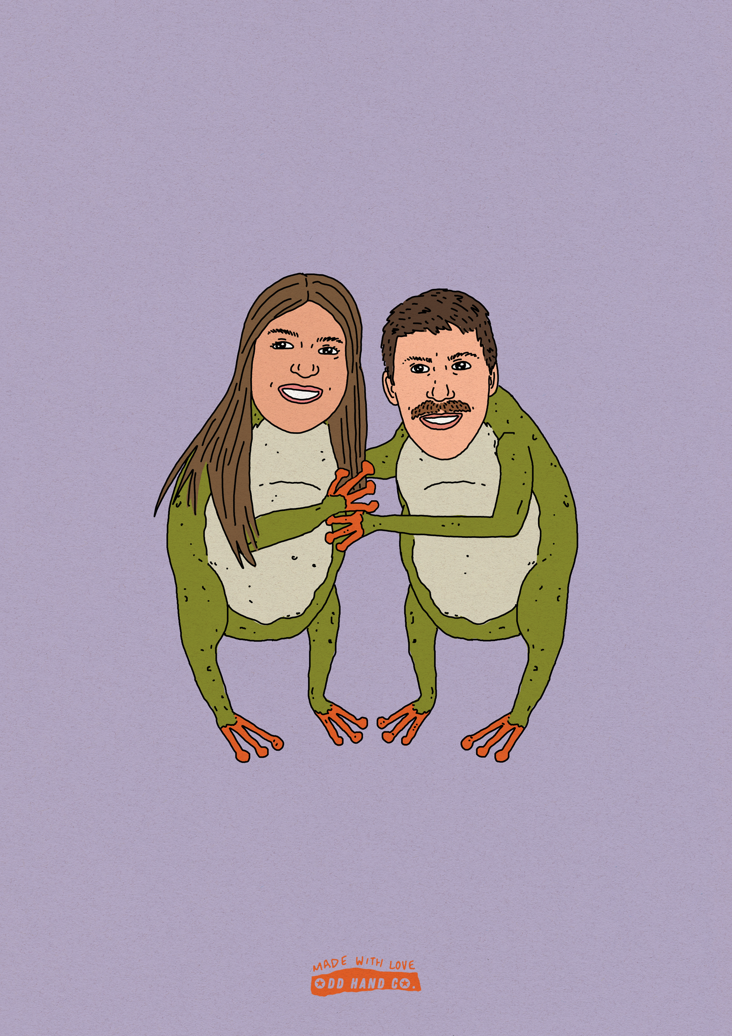 Custom Frog Portrait