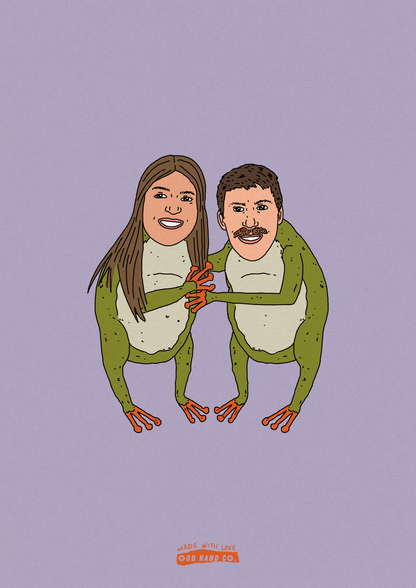 Custom Frog Portrait