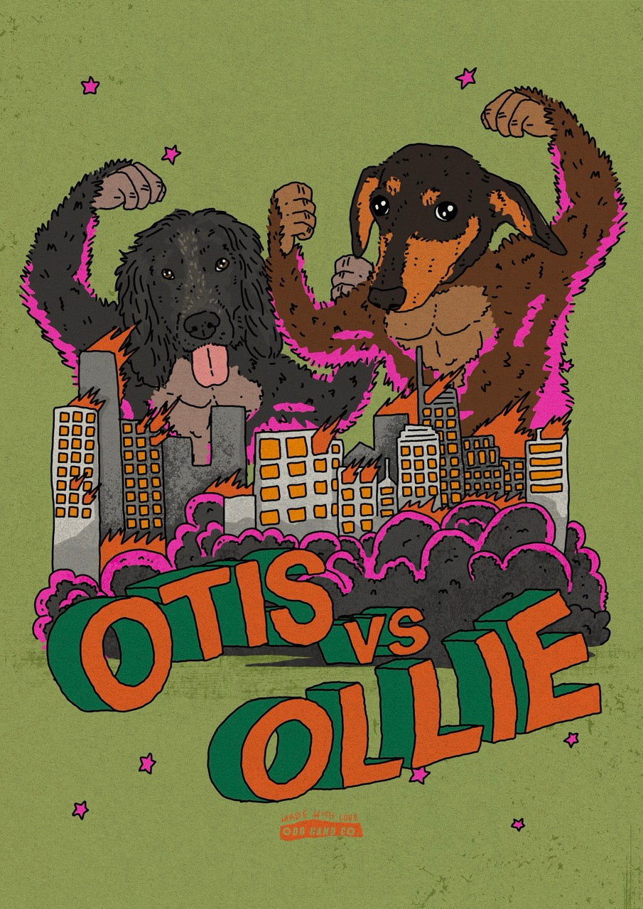 Pet Monster Custom Portrait