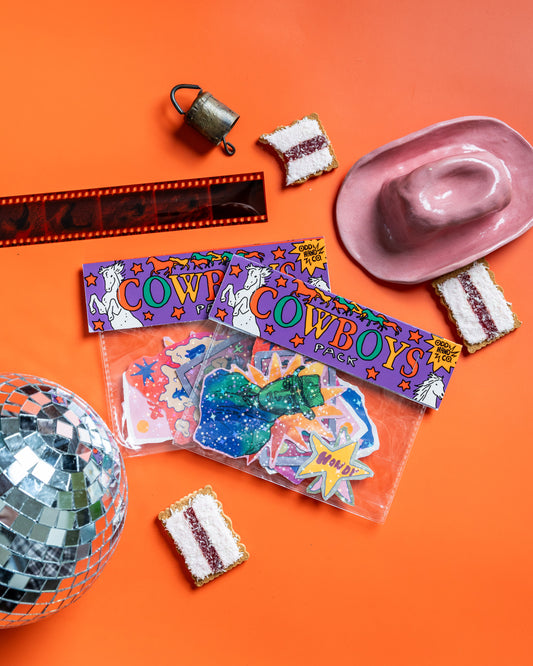 Cowboy Sticker Pack (7 Stickers)