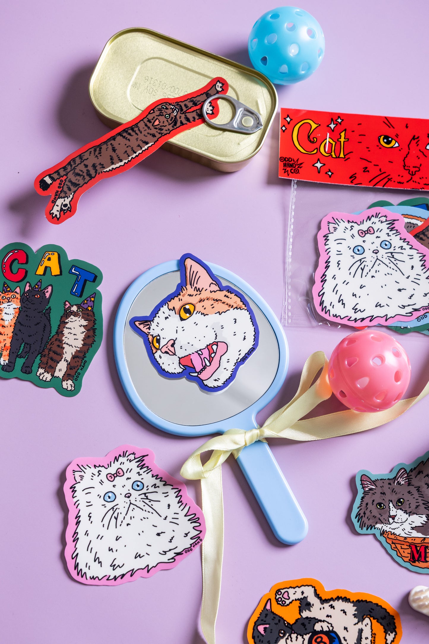 Cat Pack (7 Stickers)