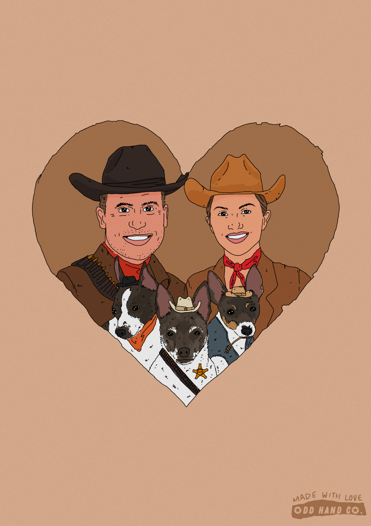 Cowboys-in-a-Heart Portrait