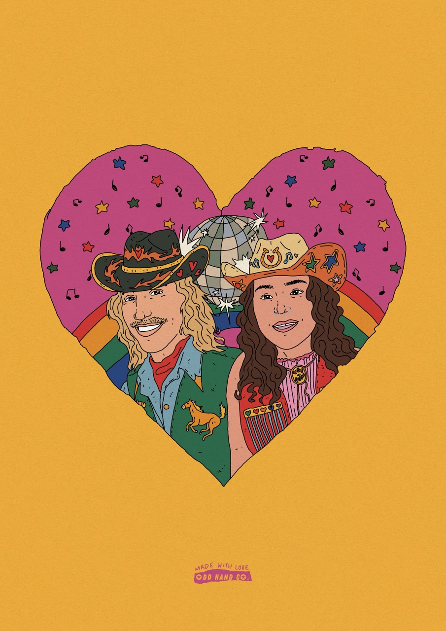 Cowboys-in-a-Heart Portrait