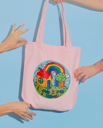 I Love Home Tote
