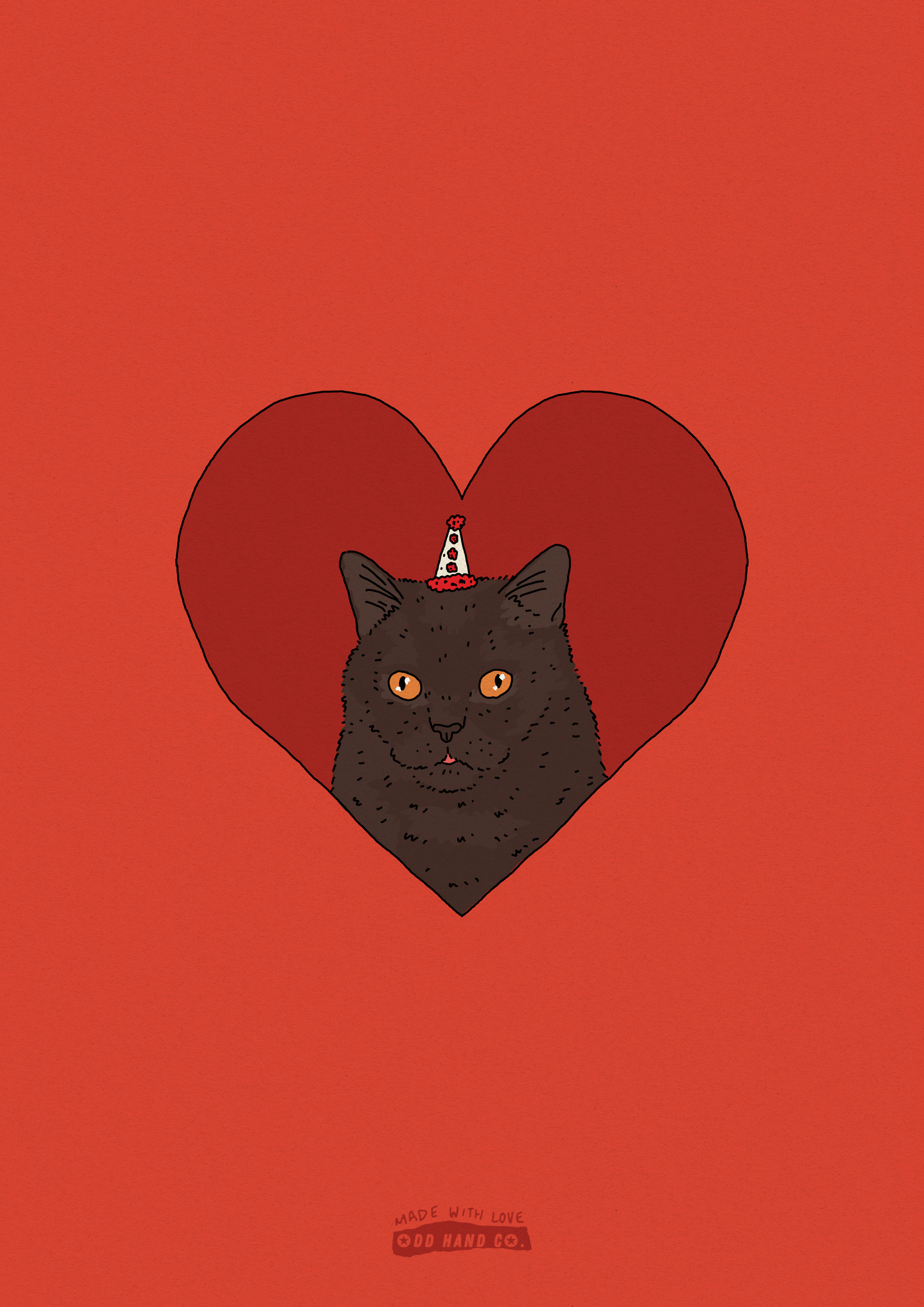 Custom Pet-In-A-Heart Portrait
