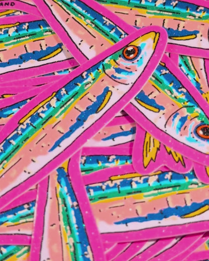 Rainbow Soft Sparkle Sardine Sticker