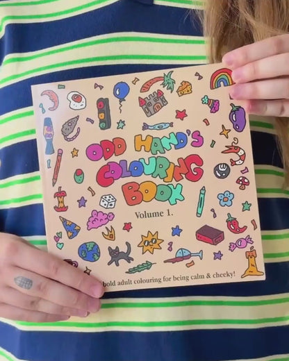 Odd Hand's Colouring Book: Volume 1